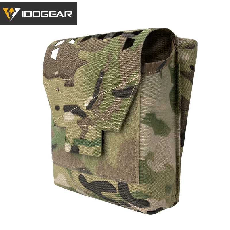 IDOGEAR Tactical Sundries Pouch SS STYLE JSTA Tool Pouch With Back insert Mag Pouch MOLLE multi-camo Multi-Function Pouch 35104