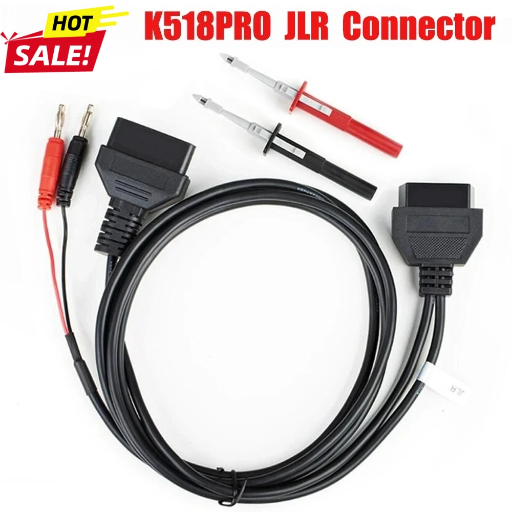 For 2015-2021 Jaguar Land Rover Lonsdor JLR Connector HPLA JPLA K8D2 Version All Keys Lost Via OBD Programming Under Alarm State