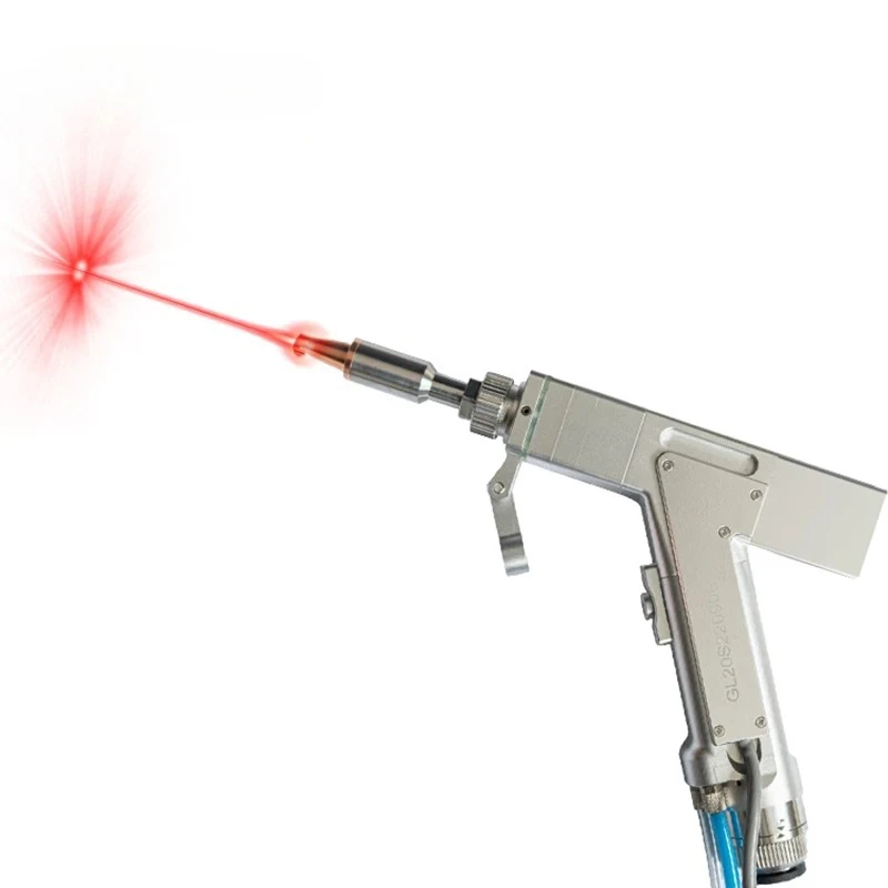 

RHK TECH Popular Handheld Water-cooling Wobble Marking 1500W Welding Head Fiber Welding For Sale