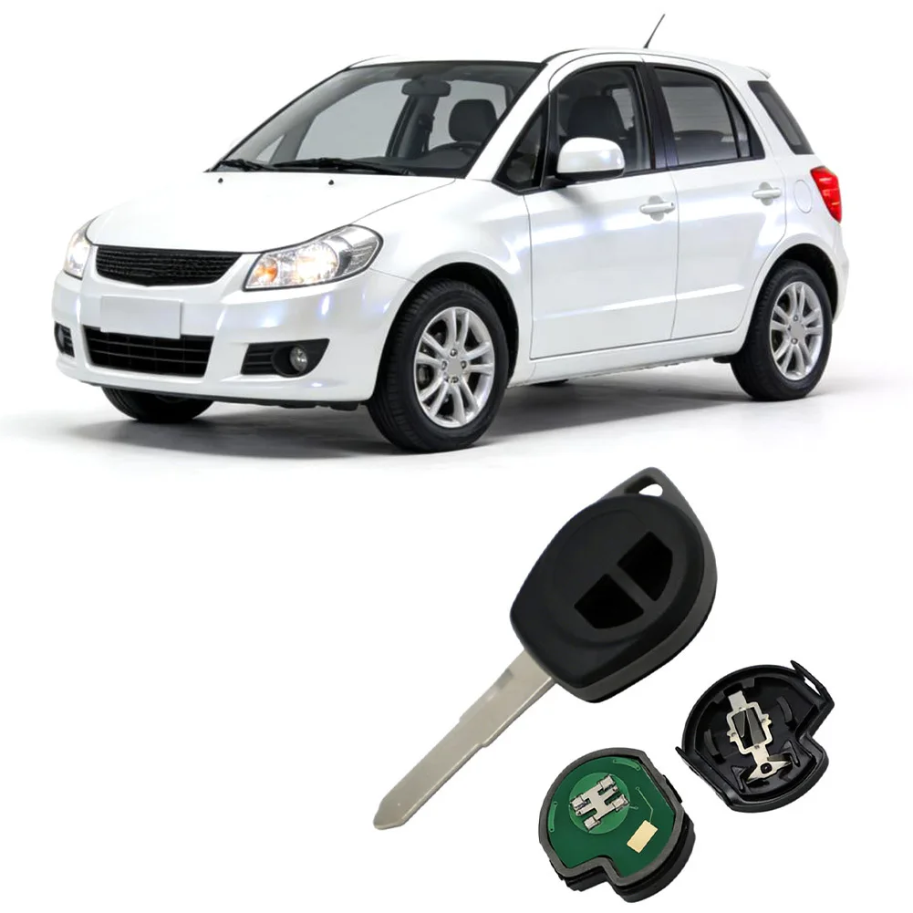 

For Suzuki For Swift For SX4 Car Key Remote For-315MHz ID46 Chip 2 Button Black Replacement Interior Accessories Key Parts