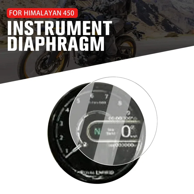 

For Himalayan 450 Himalayan450 2024 2025 Speedometer Screen Protector Group Scratch Protection Film Dashboard Screen Protector