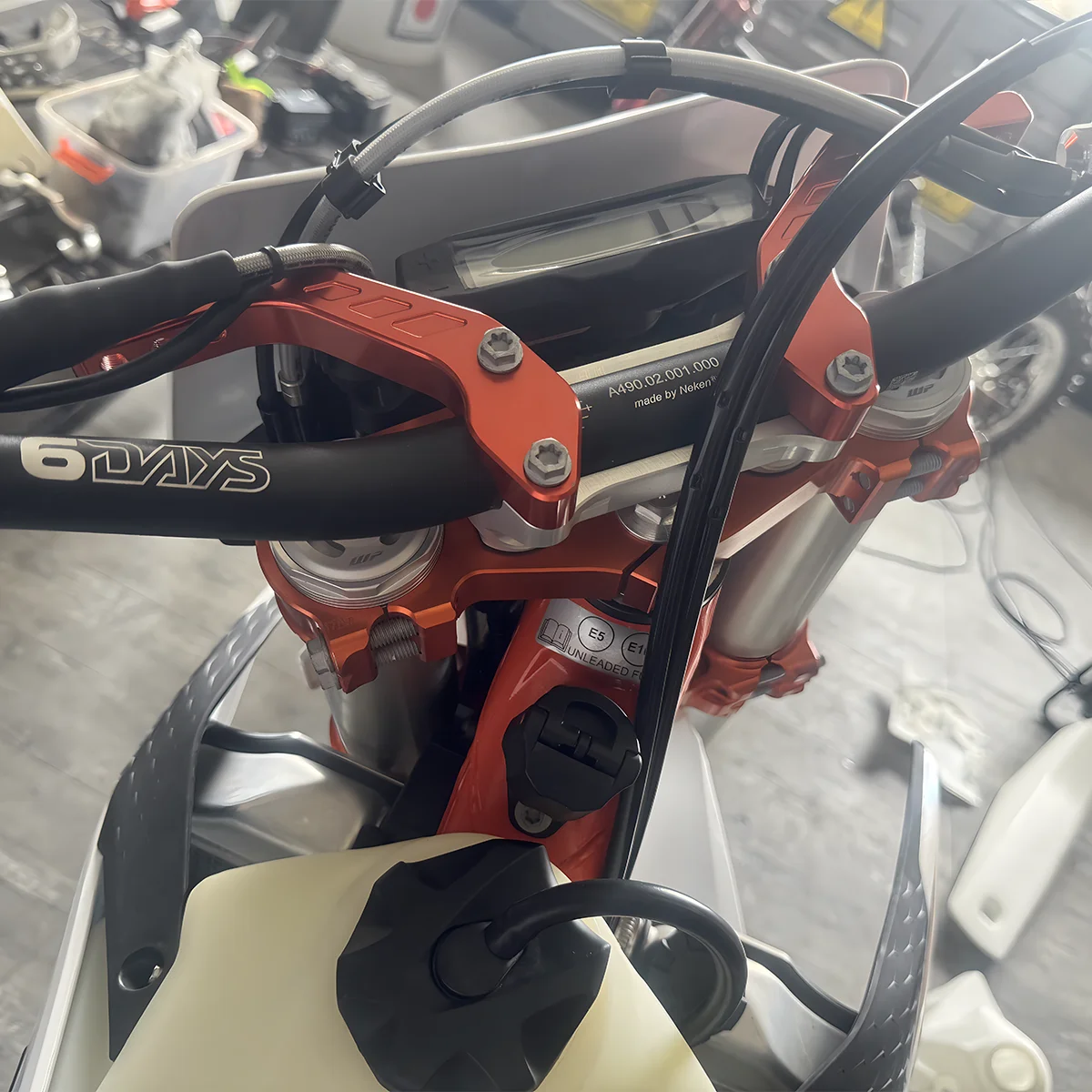 Dirt Bike 28mm Hand Guard Handguards Bracket Handlebar Protection Cover Universal For Husqvarna TE FE TC FC TX EX EC MC 125-500