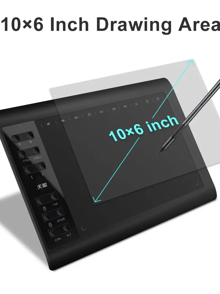 10 lune Proteggi pellicolaPer GraphicTablet