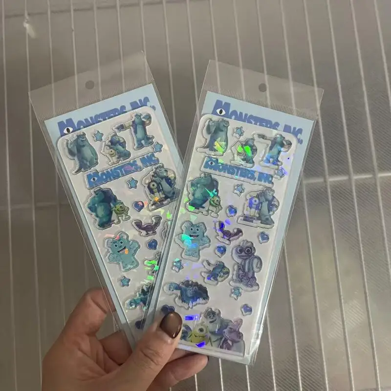 

Акриловые 3D-наклейки с героями мультфильмов Disney Monsters University, креативные новые наклейки-игрушки, подарок на день рождения для девочек