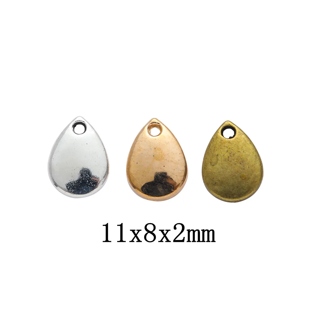 

180pcs water drop Craft Supplies Charms Pendants for DIY Crafting Jewelry Findings Making Accessory 3563