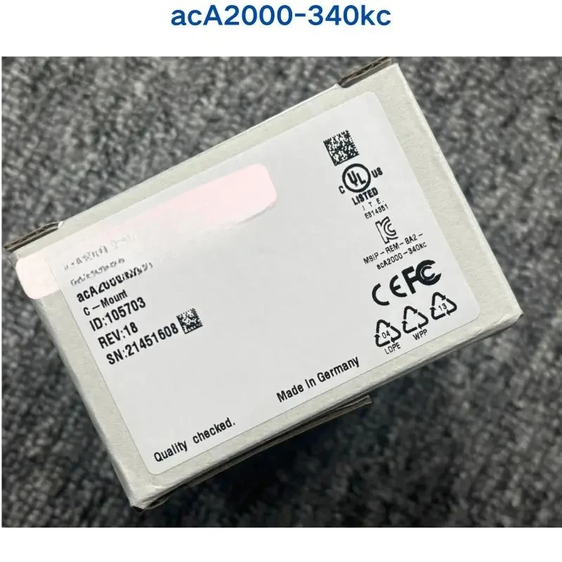 Brand New Original industrial camera acA2000-340kc If you need other specifications please consult