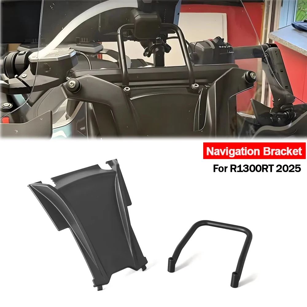 

﻿ Motorcycle Accessories Navigation Bracket GPS Phone holder plate Mounting kit For BMW R1300RT r1300rt R 1300 RT 2025 2026
