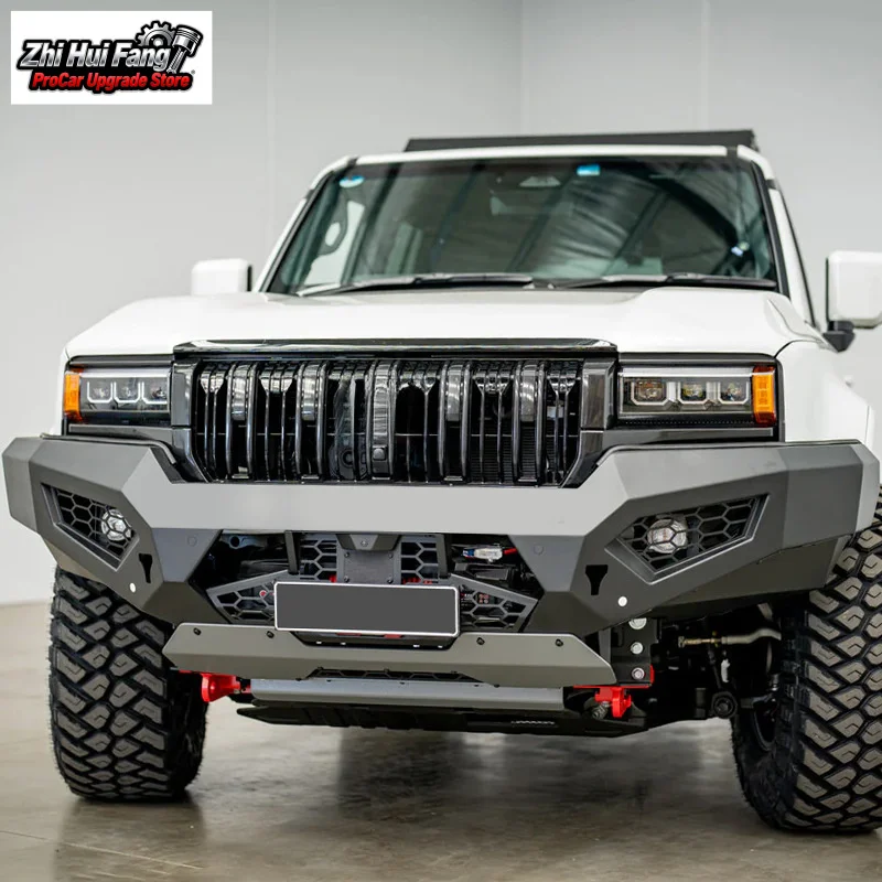 

Suitable for Toyota Prado LC250 2025+ Modified Bumper Guard Front Pump Handle Bar