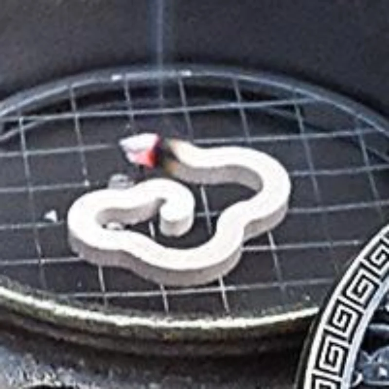 Stainless Steel Incense Holder Grid Base - Heat-Resistant Fireproof Design (Without Incense,Without Burner)