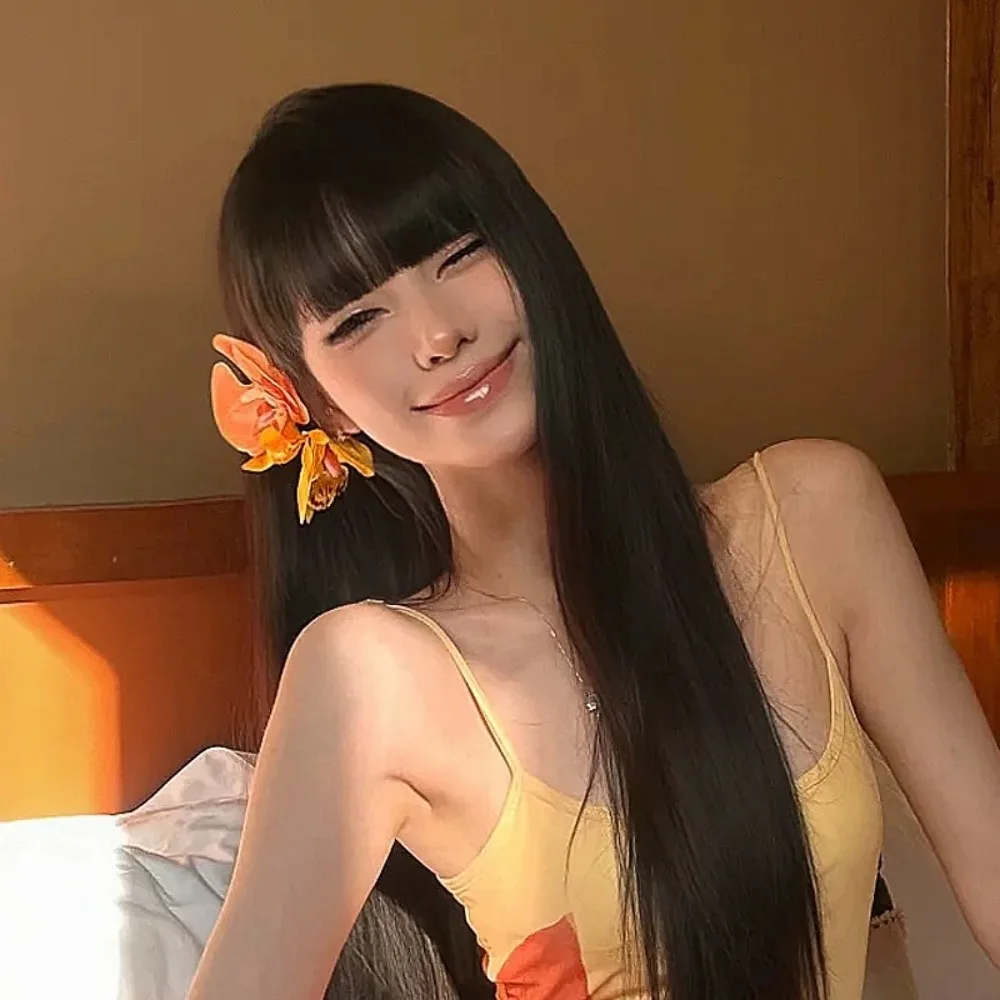 

Элегантная заколка для волос с цветами орхидеи, милые заколки в богемном стиле, красочные головные уборы для отдыха на море, зажим в виде утконоса с цветочным принтом