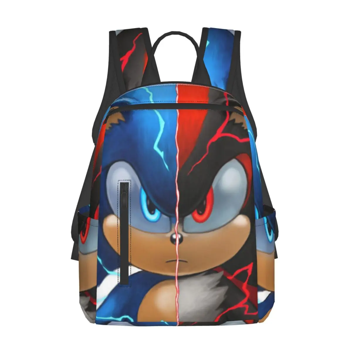 Sonic Shadow Backpack Daypack Large Capacity Children BookBag School Bag Shoulder Bags for Men Women