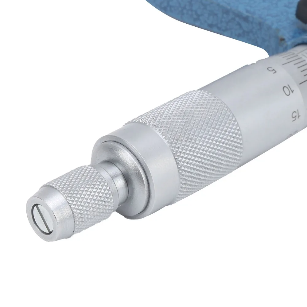 0.01mm Graduation Outside Micrometer 50-75mm Range Carbon steel Spiral Measuring Instrument Ratchet Stop Wrench Included