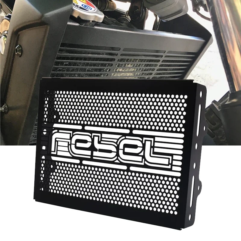 Fit For HONDA REBEL500 Rebel300 CMX500 CMX300 CM500 CM300 Motorcycle Part Radiator Grille Guard Protection Cover Protector 2