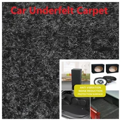 Car Universal Interior Underlay Floor Mat Carpet Grey Dirt Protection Liner for Trunk RV Boat Interior DIY Subwoofer Speaker Box