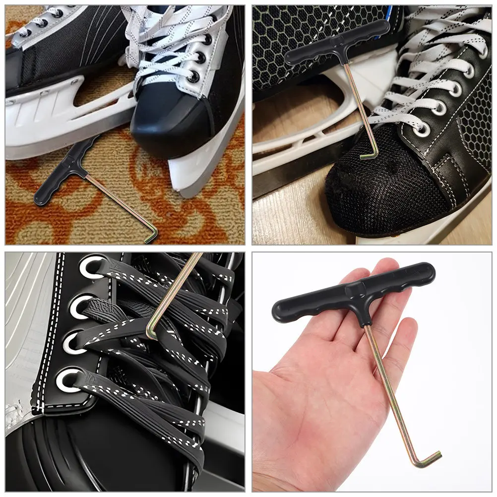 

Набор из 5 штук: Прочные пластиковые и железные портативные натяжители для шнурков для коньков, кроссовок и уличной обуви