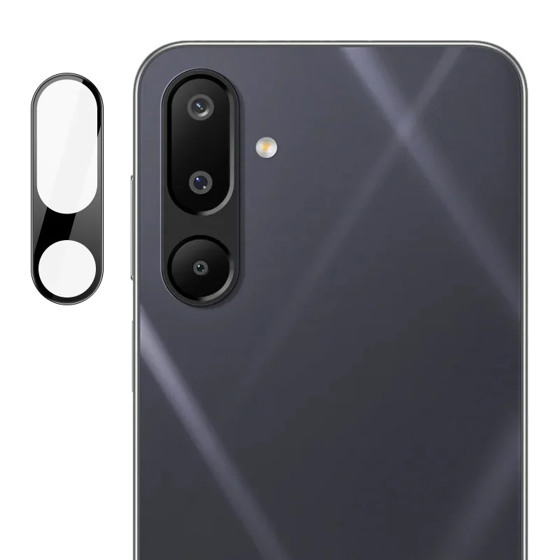 

Для Samsung Galaxy M16 5G / F16 5G Защитная пленка для объектива камеры из закаленного стекла HD Прозрачная пленка для объектива (черная версия)