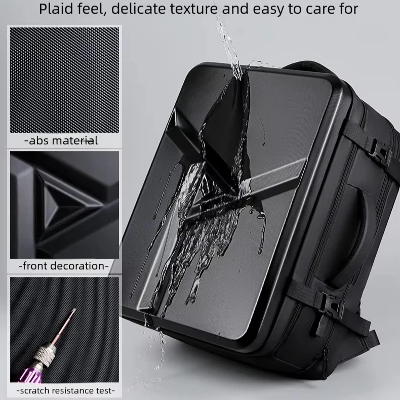 Hard-shell Duffel Bag Large Capacity Business Waterproof Business Trip Travel Computer Bag Multifunctional Fashion Trends