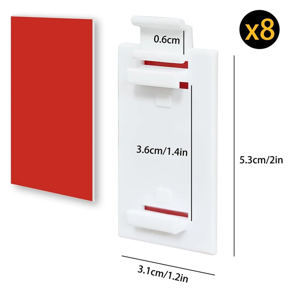 Discreet Curtain Mounting Solution As Shown In The Picture Curtain Hook Sticker Minimalist Home Decor Multiple Curtain Support