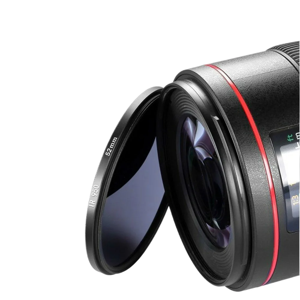 IR950 IR850 IR760 IR720 IR680 30 30.5 34 37 40.5 43 46 49 52 55 58 62 67 72 77 82 86MM Infrared Infra-Red camera lens Filter