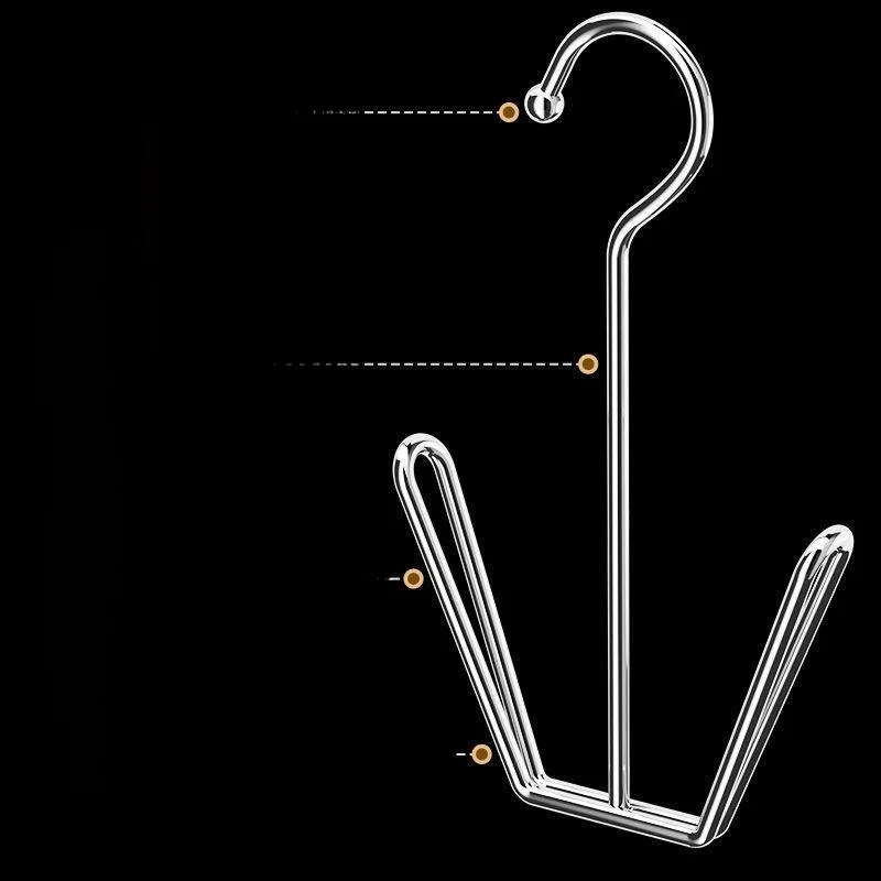 رف تجفيف أحذية متعدد الوظائف من الفولاذ المقاوم للصدأ 304، مقاوم للرياح، يُثبت على عتبة النافذة، منظم تخزين للأحذية للاستخدام... #2