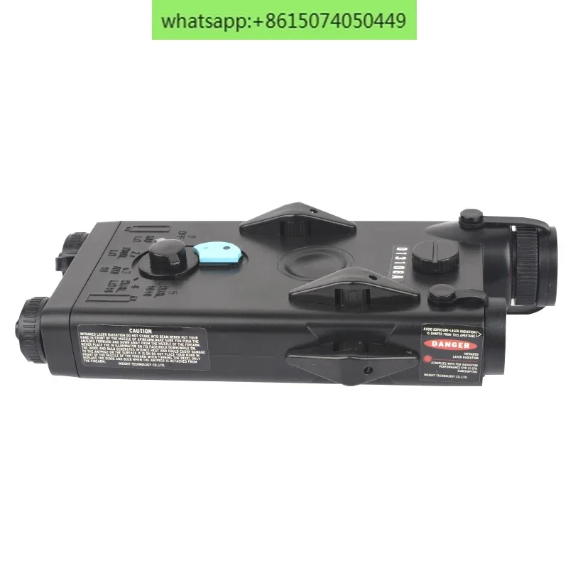 PEQ2 Rote Laseranzeige 9. Generation NERF Laserbatterie Dekorationsausrüstung Nylon Schwarz