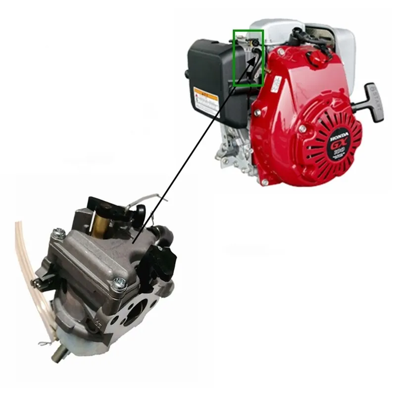 Imagem -06 - Ruixing-carburador para Honda Gx100 Gx100u Gx100t com Carb tipo Flutuador