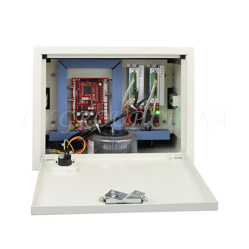 LY-302 Automatic Wire Tube Sleeving Pipe Cutting Machine Touch Screen Cable Cutting Stripping Peeling Machine