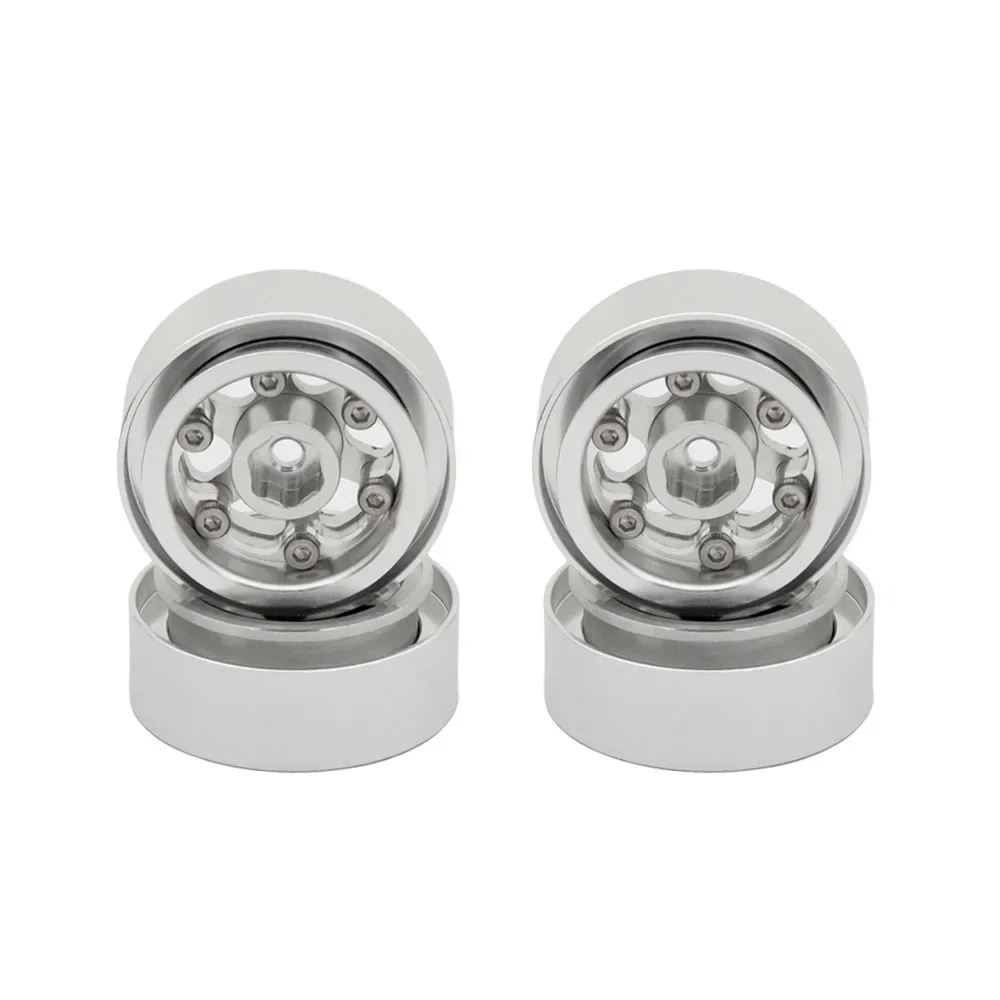 레이싱 알루미늄 휠 림 업그레이드 부품 액세서리 1/18 RC 크롤러 자동차 Trxs TRX4M TRX-4M