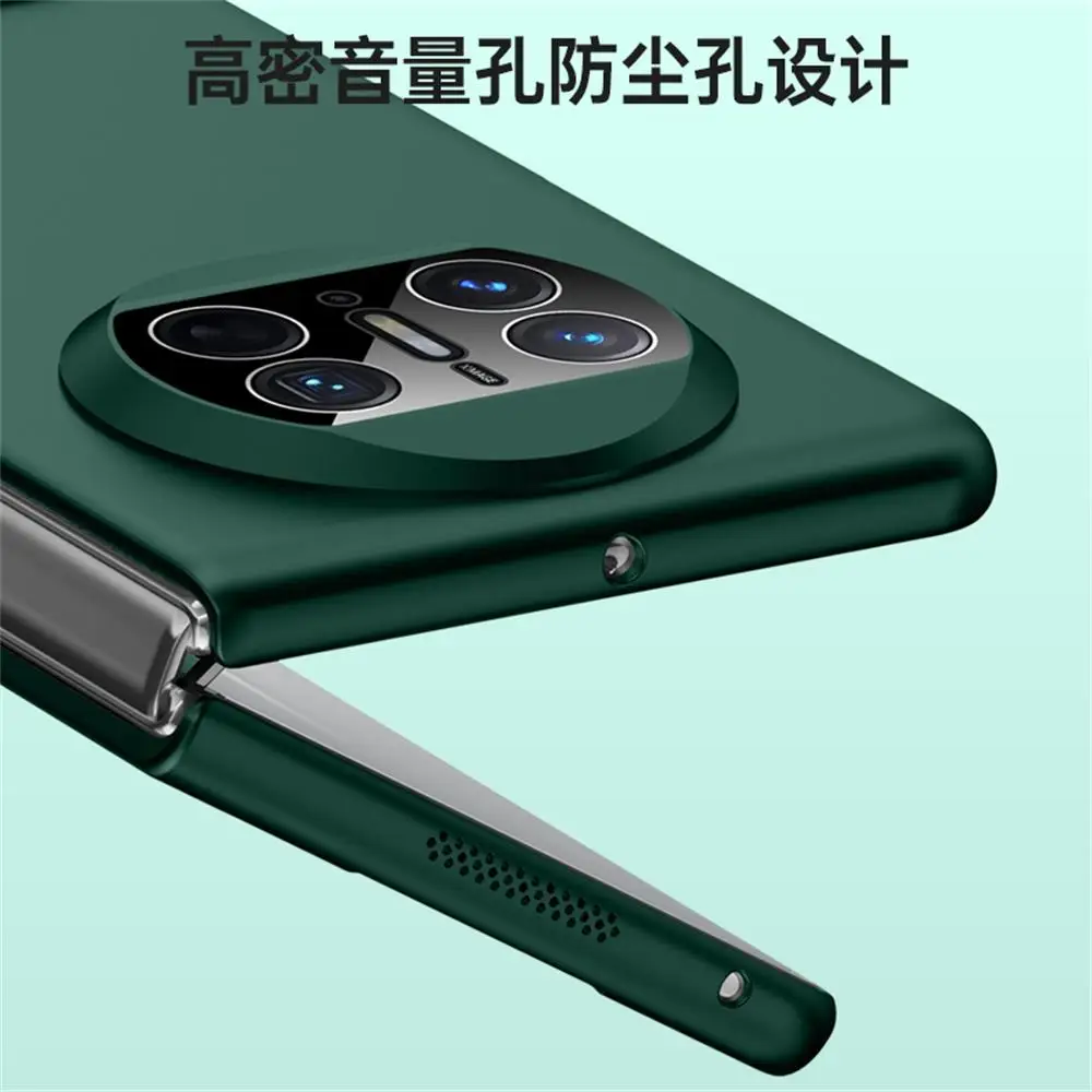 For Huawei Mate X3 Case Ultra Thin Skin Friendly Holder Matte With Tempered Film Bracket Shockproof Protection Cover Accessories