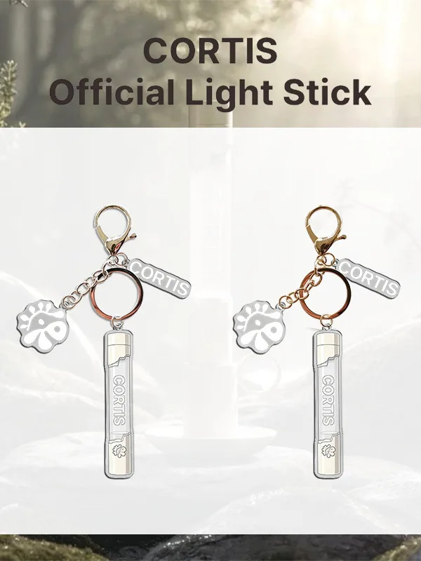 CORTIS Support Light Acrylic Keychain Concert Souvenir Three-Piece Set Celebrity Surrounding Creative Gift Festive Supplies