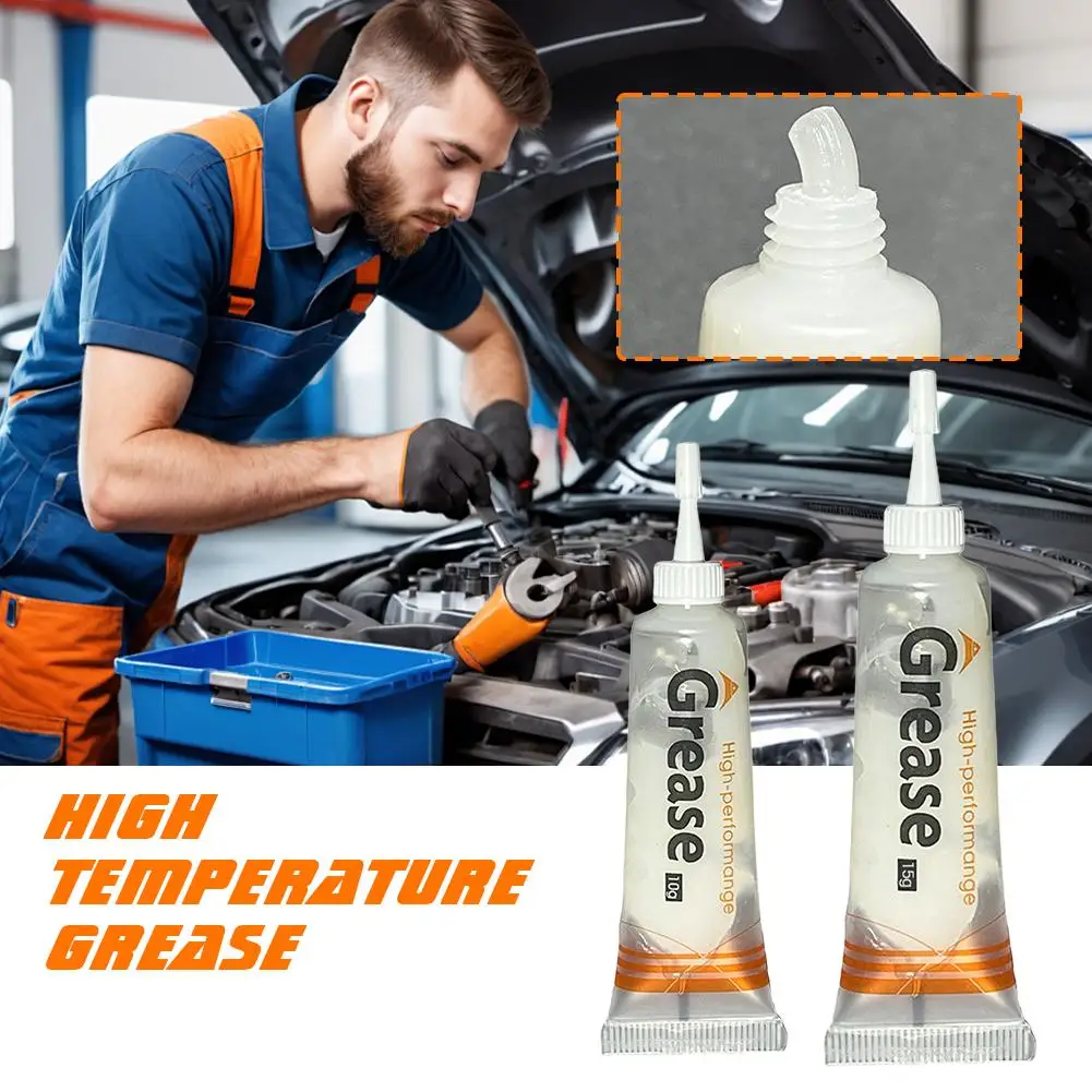 Grasa lubricante para coche, cerraduras de mantenimiento mecánico, pista de techo solar automotriz, cadena lubricante, grasa para puerta, bisagras, engranaje P0I8, 10/15g