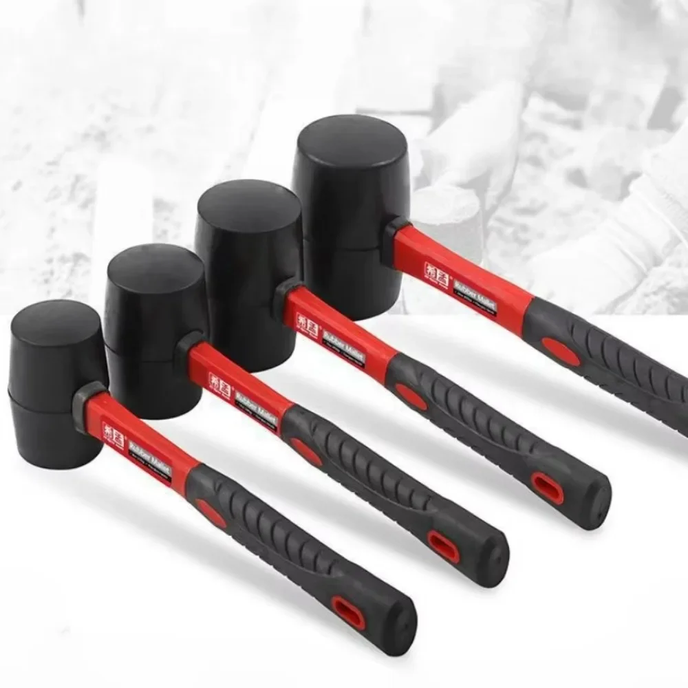 Rubber Mallet Professional Elastic Mount Service Tool Mallet Soft Anti-slip wear-resistant Multifunctional Hardware Hand Tools