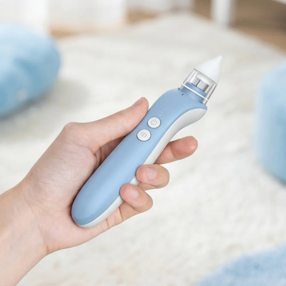 Electric Electric Baby Nasal Aspirator Deep Cleaning Suction Function Infant Nose Cleaner Portable Relieve Nasal Congestion