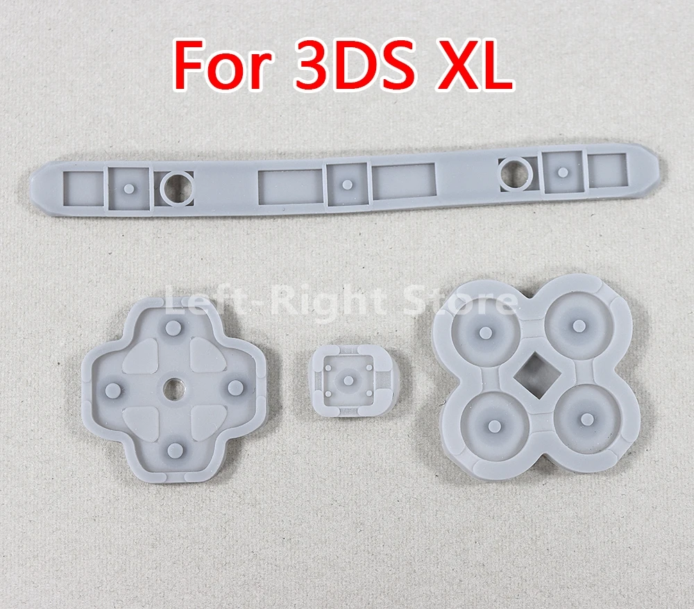 3sets For 3DSXL 3DSLL 3DS XL LL Conductive Adhesive Contact Button D-Pad Key Pad Repair Parts Controller