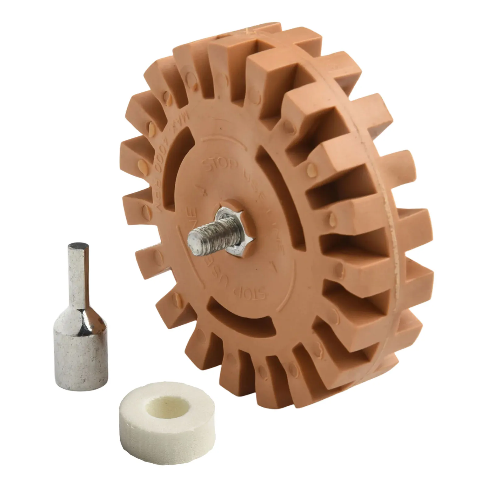 A great addition to your toolkit This rubber sticker remover disk is when working on cars or other metal surfaces