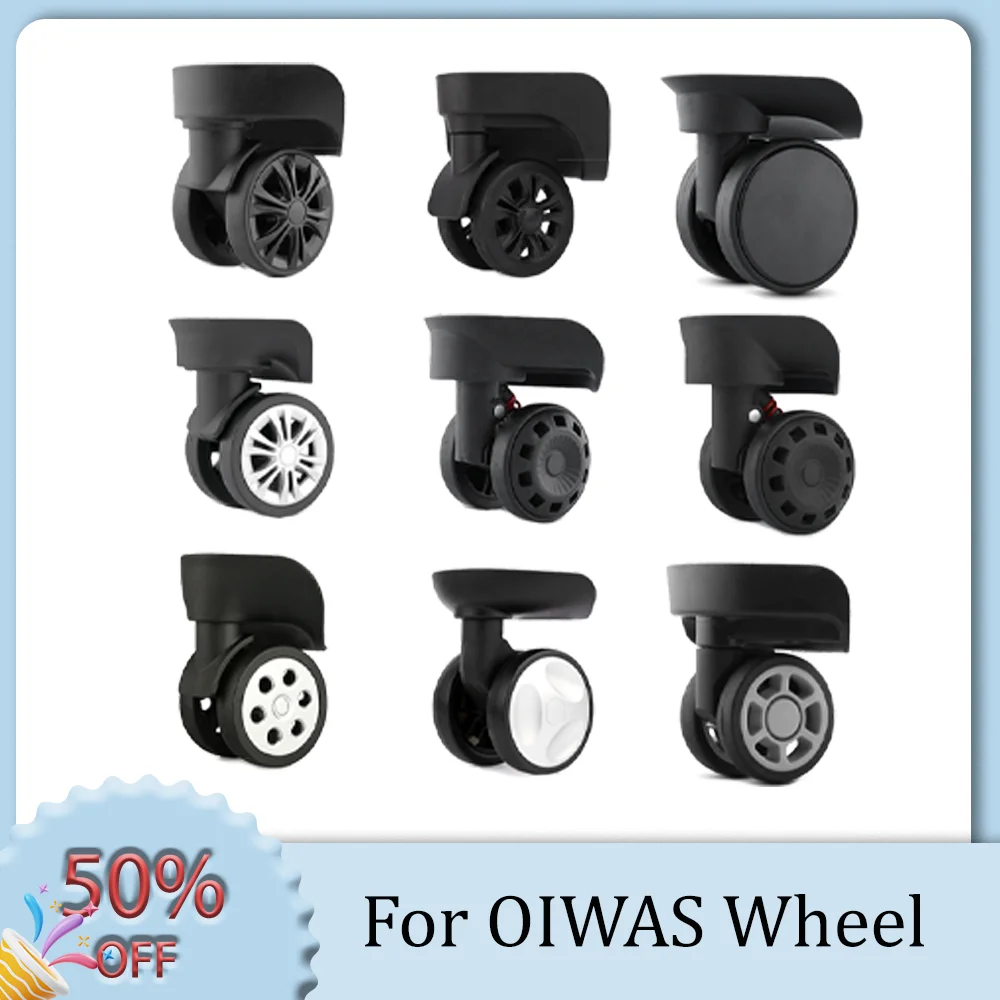 

For OIWAS luggage wheel accessories luggage casters roller pull rod box universal wheel box bag wheel maintenance Travel Wheel