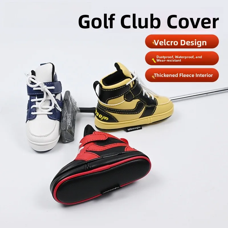 bcgolf-ゴルフシューズとクラブカバー-厚みのある豪華なインナーマジックテープデザイン-防塵防水耐摩耗性ゴルフアクセサリー