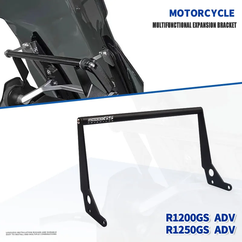 For R1200GS  R1250GS  R1200GSADV R1250GS ADV Motorcycle Navigation Bracket Smart Phone Holder GPS Plate Support Accessories