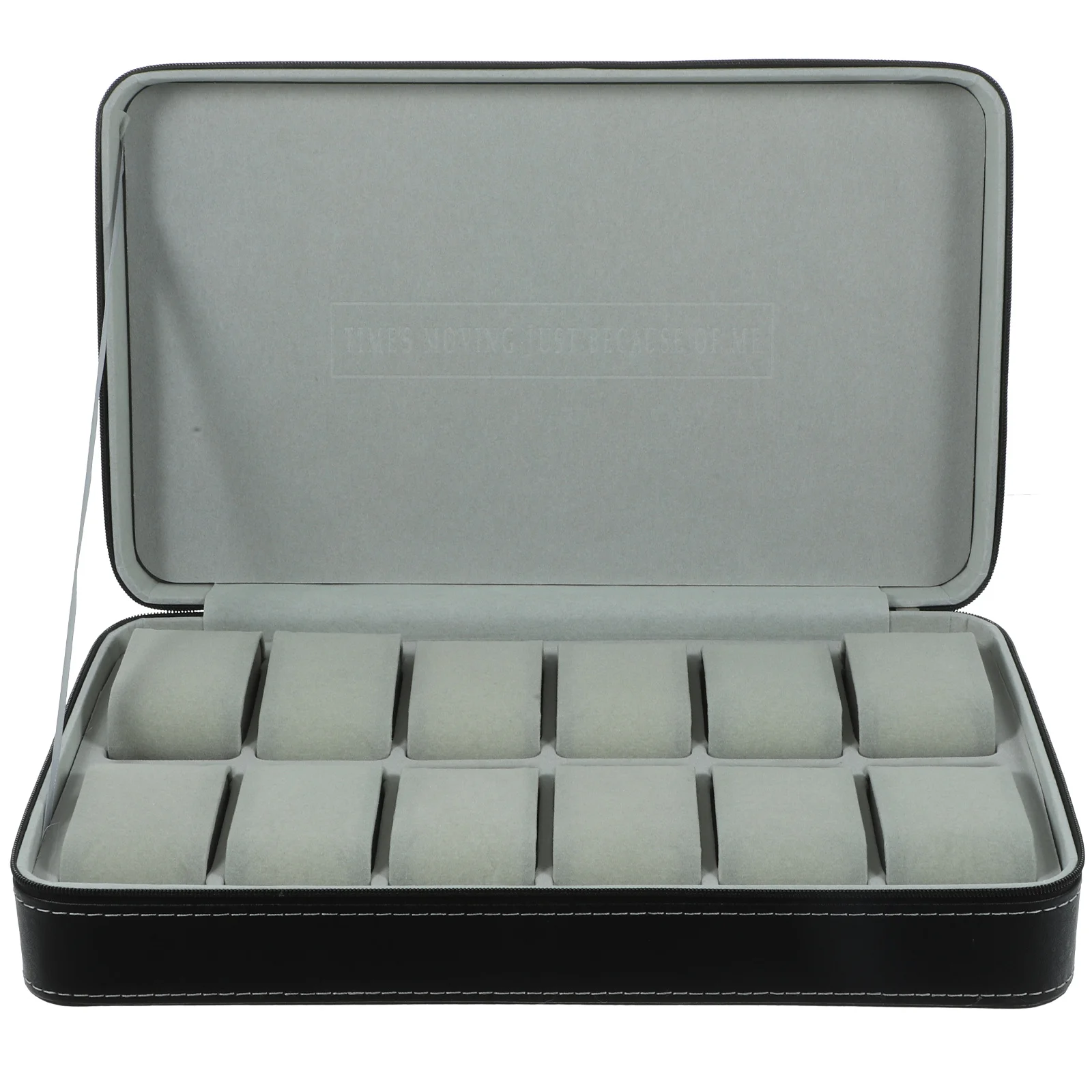 

1Pcs Watch Storage Organizer PU Portable Case Holding 12 Watches Jewelry Display Box for Men Women Gift