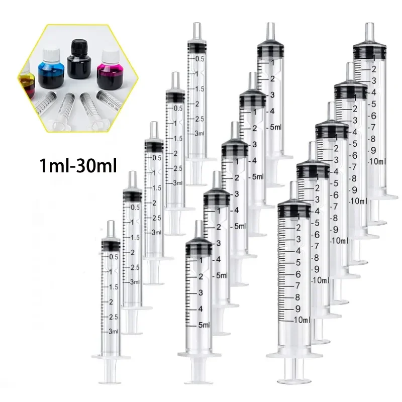 10 ml-5 ml Einwegspritzen Spritzen ohne Nadel Spritze Kleber Haustierfütterungsnadel Küchenwerkzeuge Kunststoff Bulk Nadelfrei