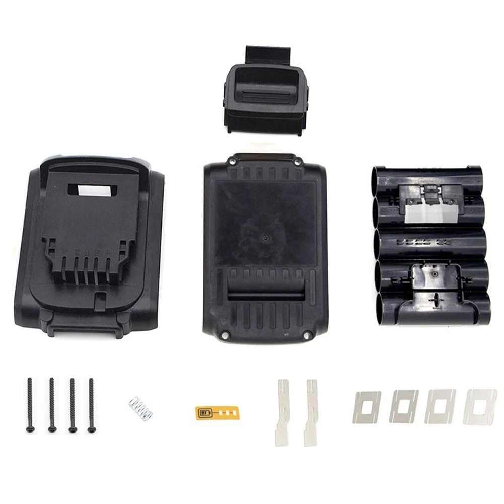 DCB200 Battery Plastic Case for DeWalt DCB201 DCB203 DCB204 DCB200 18V 18650 Li-Ion Battery Case