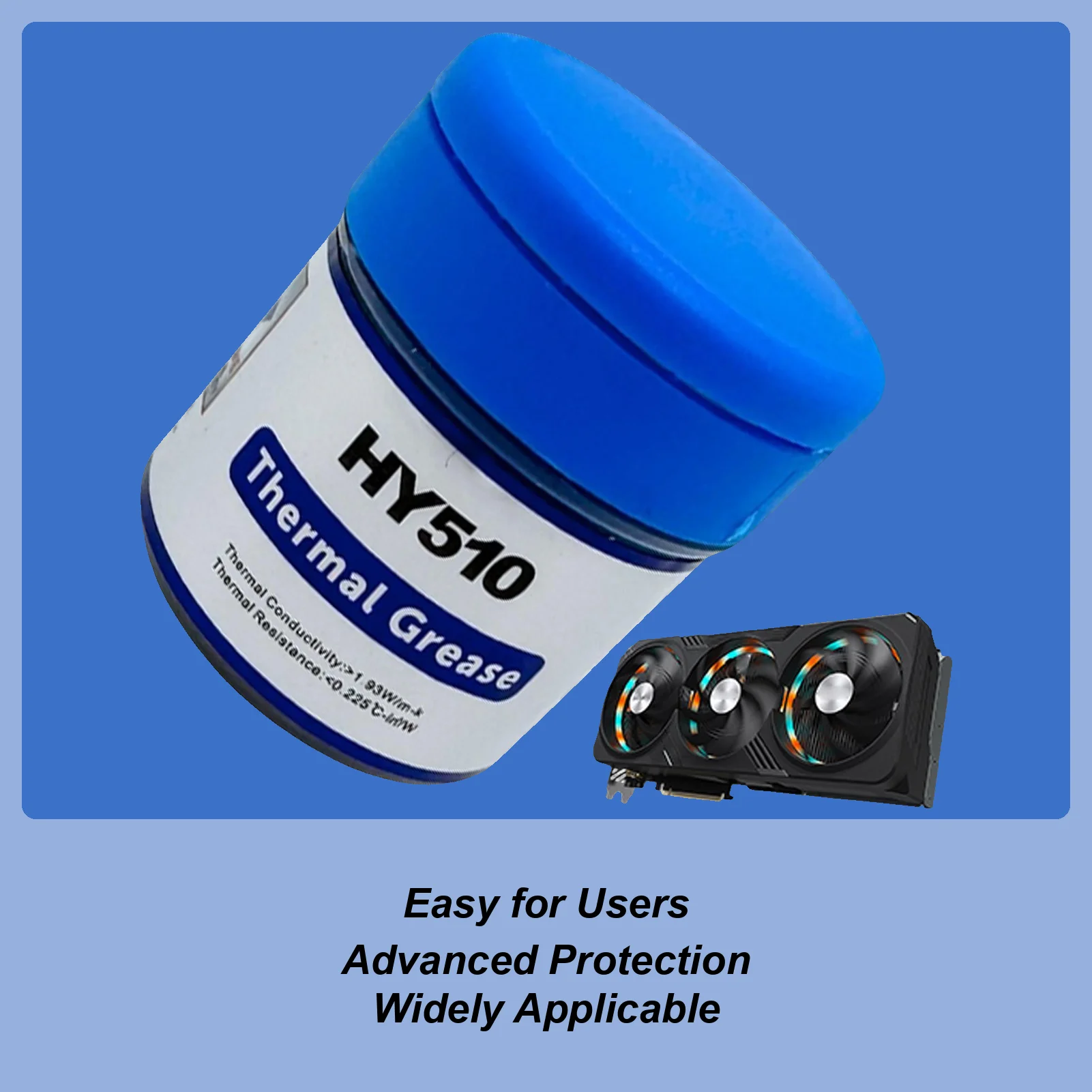 

20 г составная паста для ПК, компьютера, процессора, терморасширяющая термопаста для охлаждения процессора, графического процессора, консервированная со скребком