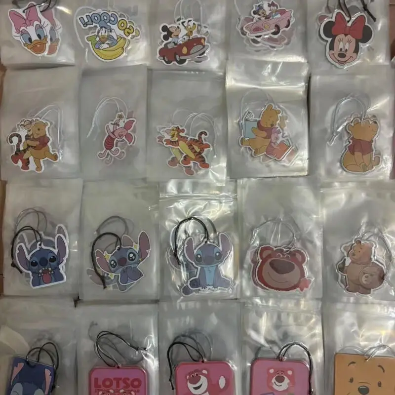 Cartoon Disney Willekeurige 30 Stuks Auto Aromatherapie Tabletten Slaapkamer Garderobe Aromatherapie Tabletten Decoratie Kerst Halloween Cadeau