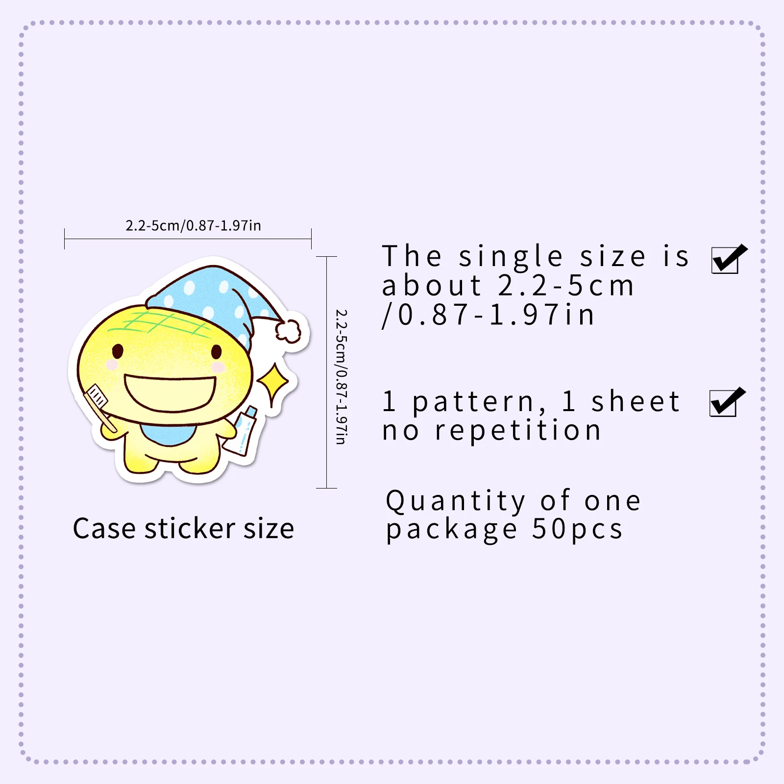 50Pcs Grilled Bread Series Cartoon Cute Waterproof Sticker Skateboarding Retro home decal Sticker