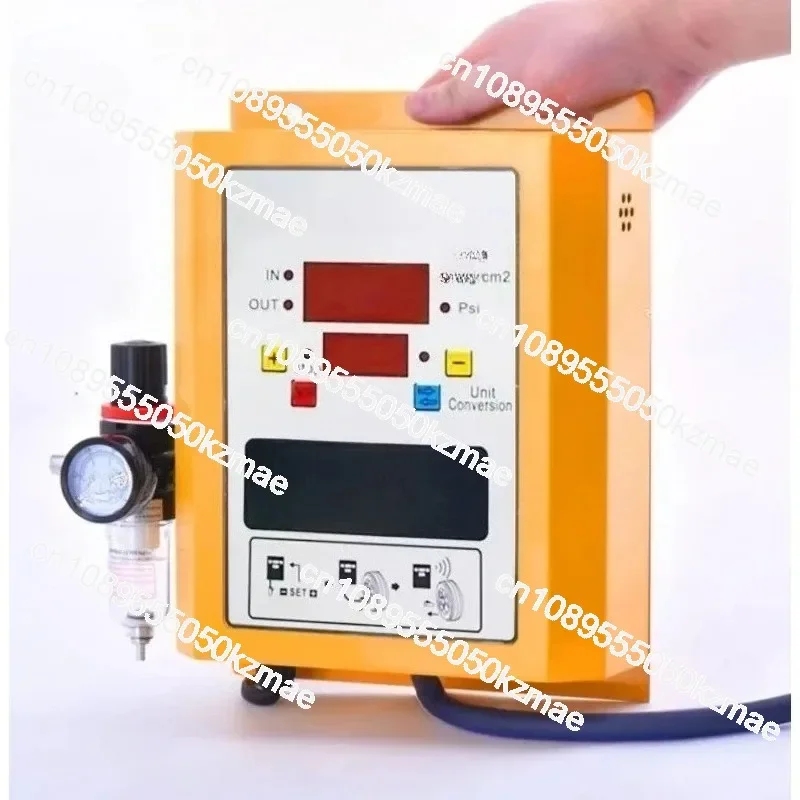 Fully Automatic Wall-Mounted Tire Inflator, Digital Display Air Filling Machine, Car Tire Shop High-Pressure Air Pump