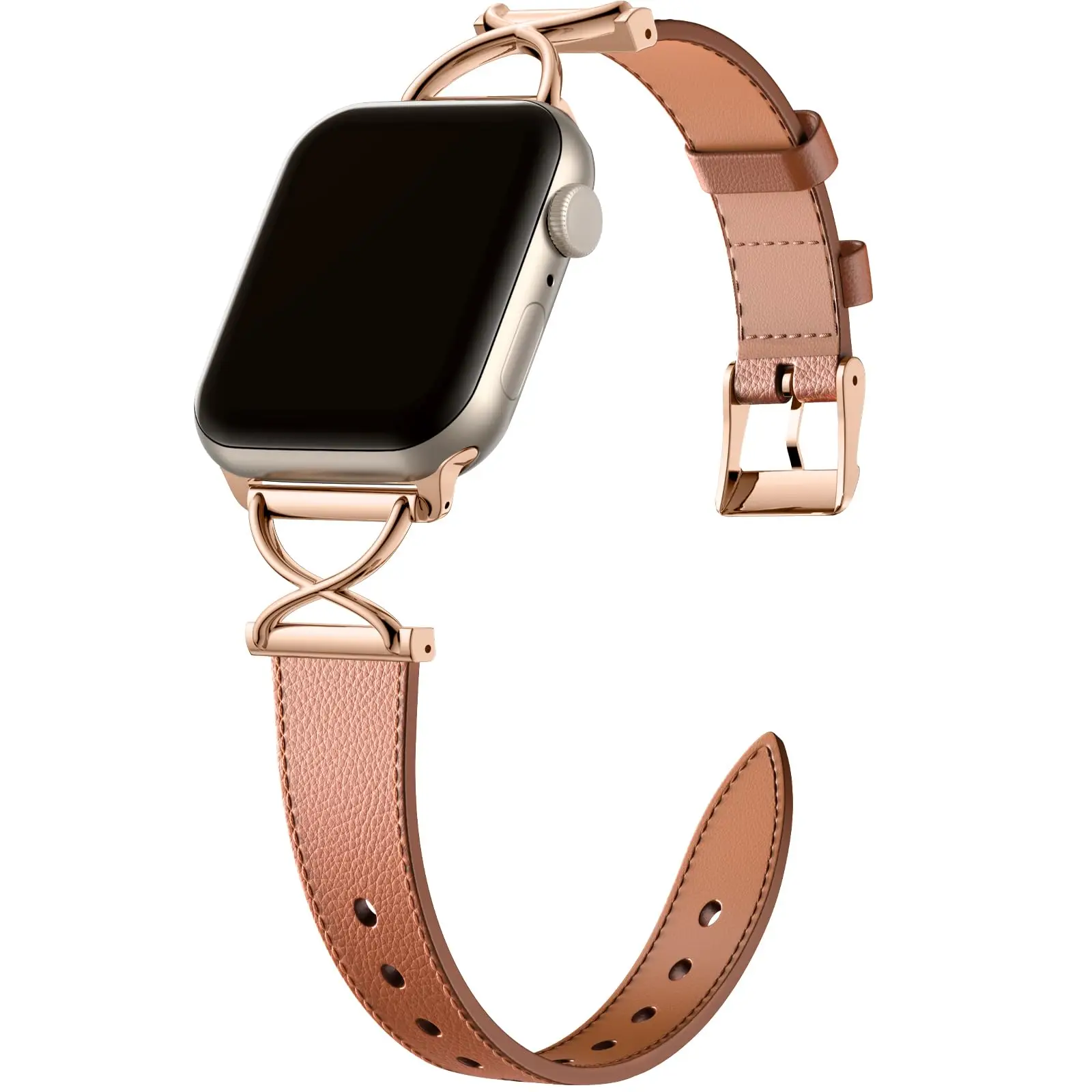 Lederband für Apple Watch Ultra 3/2/1 Band Damen 49 mm 42 mm 44 mm 45 mm 40 46 mm Luxusarmband für IWatch 11 10 9 8 7 6 SE Correa – Detail 20