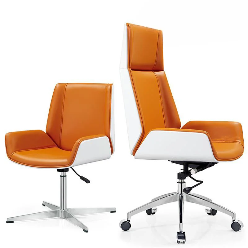 

Special chair Front Ergonomic Simple modern boss Office conference chair Large leather chair