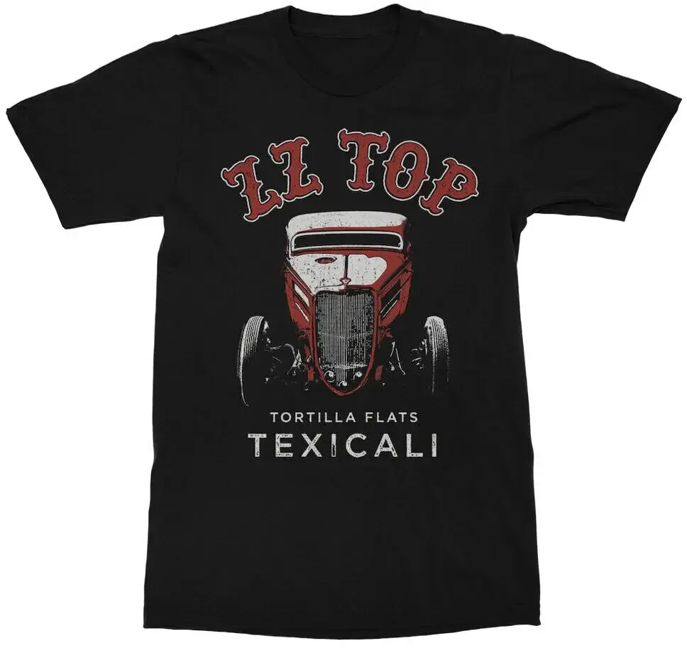 Unisex Cotton T-Shirt ZZ Top Texicali Billy Gibbons Dusty Hill Frank Beard