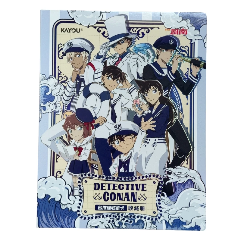 Caixa original nova em kayou detetive conan cartão anime personagem kaito yukiko shinichi clássico herança coleção presente