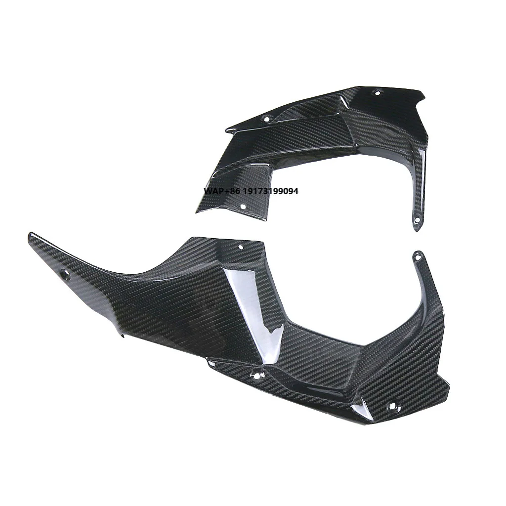 

For H2/H2R Motorcycle Modified Prepreg Carbon Fiber Head Lining Instrument Side Panel